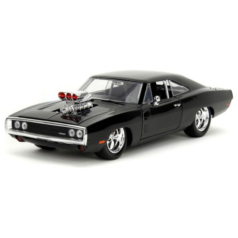 Coche Dom Toreto & Dodge Charger R/T Fast and Furious con Figura Escala 1:24