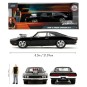 Coche Dom Toreto & Dodge Charger R/T Fast and Furious con Figura Escala 1:24