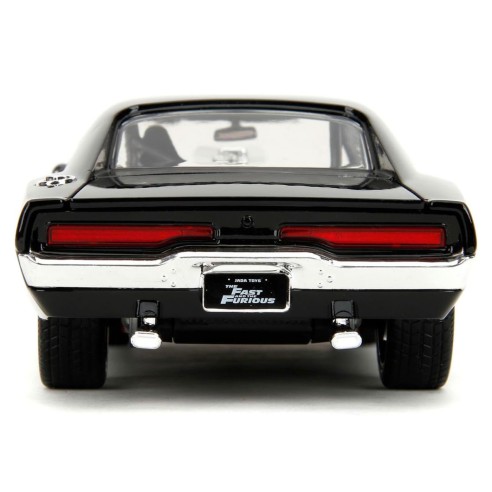 Coche Dom Toreto & Dodge Charger R/T Fast and Furious con Figura Escala 1:24