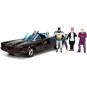 Coche Batmobile 1966 Classic TV con 4 Figuras Escala 1:24
