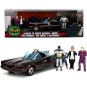 Coche Batmobile 1966 Classic TV con 4 Figuras Escala 1:24