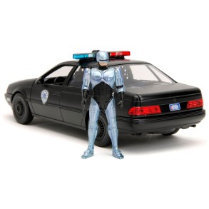 Coche Robocop 1986 Ford Taurus con Figura Escala 1:24