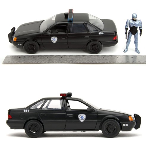 Coche Robocop 1986 Ford Taurus con Figura Escala 1:24