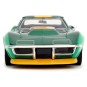 Coche Cammy 1969 Chevrolet Corvette Street Fighter II con Figura Escala 1:24