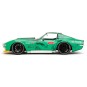 Coche Cammy 1969 Chevrolet Corvette Street Fighter II con Figura Escala 1:24