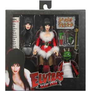 Figura Elvira Deluxe Scary Xmas 20 cm 2