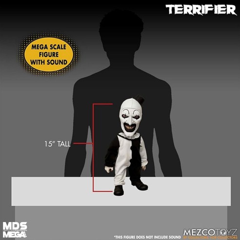 Muñeco Art El Payaso Terrifier Parlante 38 cm