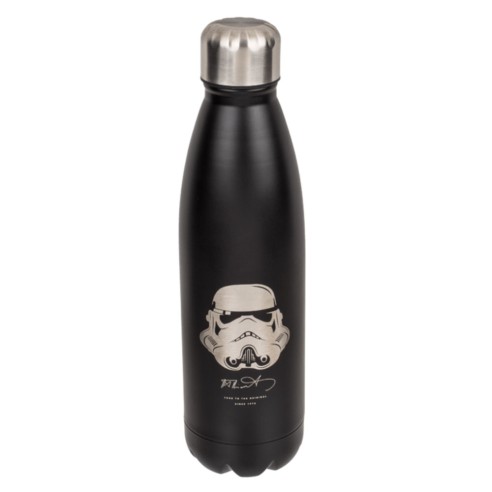 Botella de Metal Stormtrooper Negra