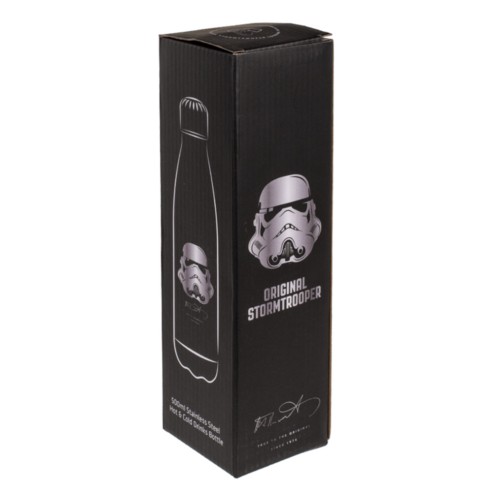 Botella de Metal Stormtrooper Negra