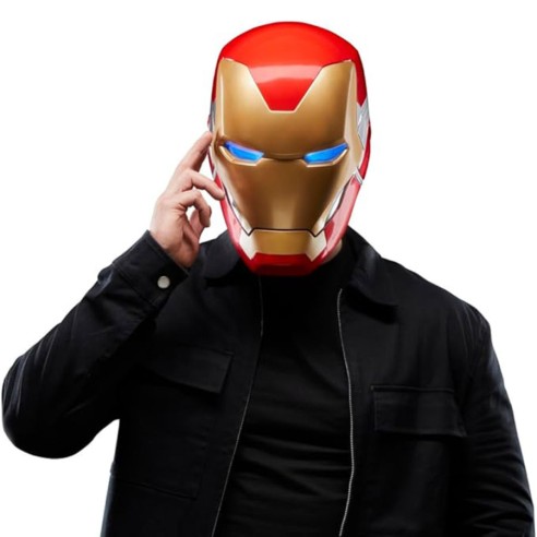 Casco Electrónico Iron Man Premium