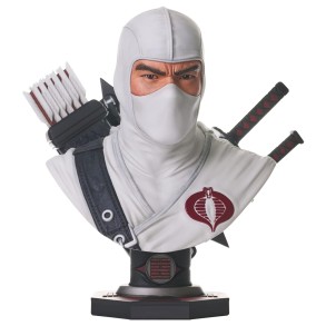 Busto Stormshadow Escala 1/2 Gi Joe Legends en 3D