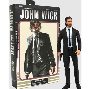 Figura John Wick 18 cm en Estuche VHS