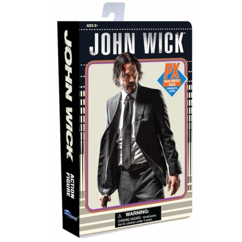 Figura John Wick 18 cm en Estuche VHS