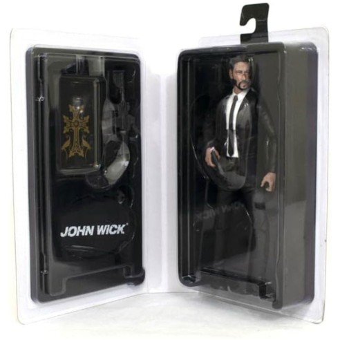Figura John Wick 18 cm en Estuche VHS