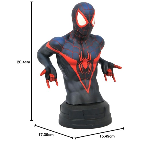 Busto Miles Morales Spider-man 18 cm Escala 1:6 Marvel Comics