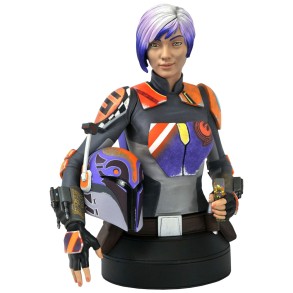 Busto Sabine Wren Escala 1:6 Star Wars Rebels