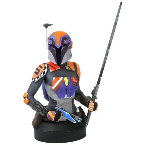 Busto Sabine Wren Escala 1:6 Star Wars Rebels