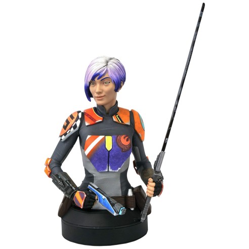 Busto Sabine Wren Escala 1:6 Star Wars Rebels