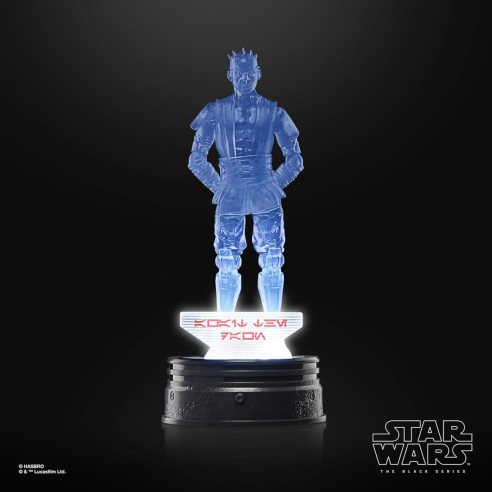 Figura Darth Maul 15 cm Black Series Holocomm Collection