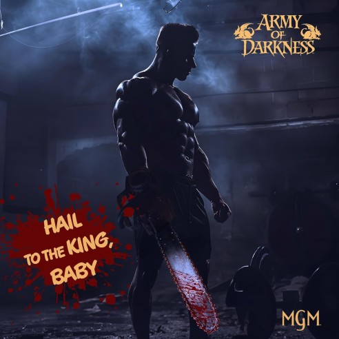 Réplica Motosierra Army of Darkness Réplica Prop Escala 1:1 - 71 cm