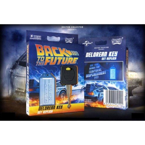 Réplica Llave del DeLorean Regreso al Futuro