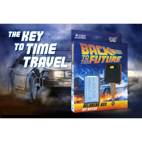 Réplica Llave del DeLorean Regreso al Futuro