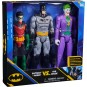 Pack 3 Figuras Batman y Robin contra Joker