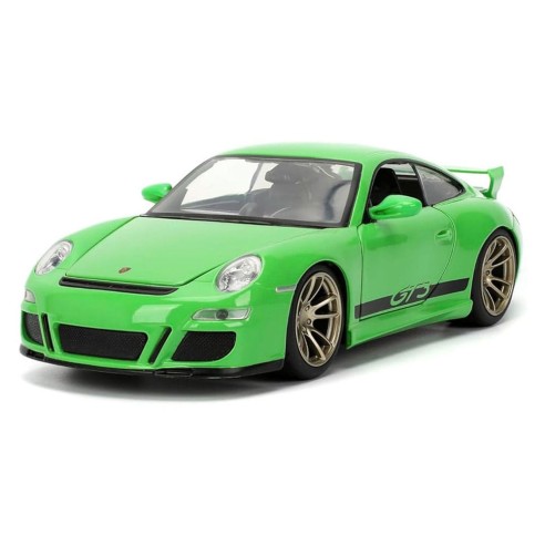 Coche Fast & Furious 10 Vehículo 2007 Porsche 911 GT3 (997) Escala 1:24