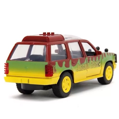 Coche Ford Explorer Pelicula  Jurassic Park Jada Toys Escala 1:32