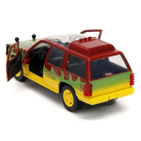 Coche Ford Explorer Pelicula  Jurassic Park Jada Toys Escala 1:32