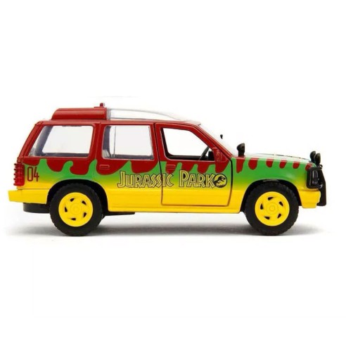 Coche Ford Explorer Pelicula  Jurassic Park Jada Toys Escala 1:32