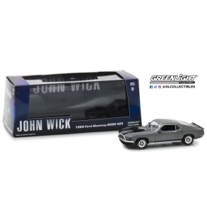 Coche Ford Mustang Boss 429 "John Wick" (1969)  Escala 1:43 2