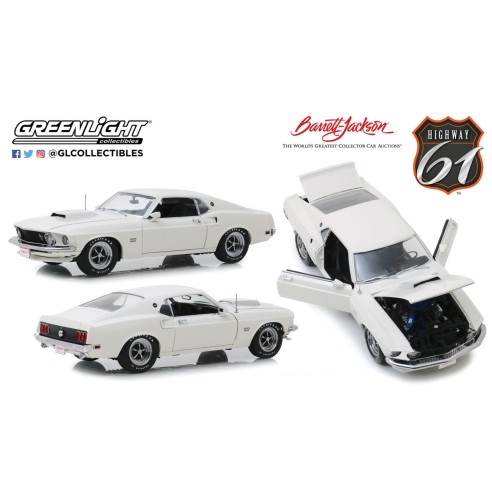 Coche Ford Mustang Boss 429 "Barret Jackson 2018" (1969) Escala 1:18