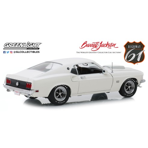 Coche Ford Mustang Boss 429 "Barret Jackson 2018" (1969) Escala 1:18