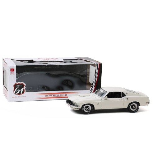 Coche Ford Mustang Boss 429 "Barret Jackson 2018" (1969) Escala 1:18