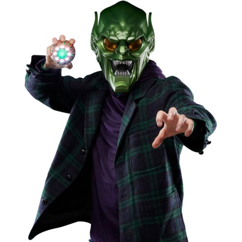 Casco Premium Duende Verde Spiderman: No Way Home Marvel Legends