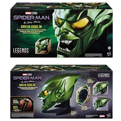 Casco Premium Duende Verde Spiderman: No Way Home Marvel Legends