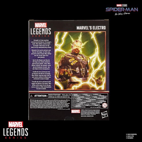 Figura Electro de Spider-Man: No Way Home 15 cm
