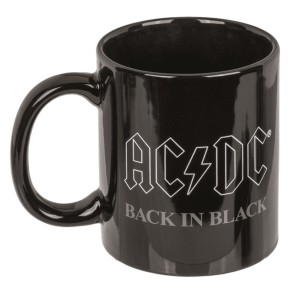 Set de Regalo Taza y Calcetines AC/DC "Back in Black" 2