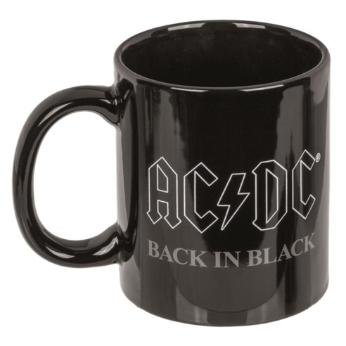 Set de Regalo Taza y Calcetines AC/DC "Back in Black"