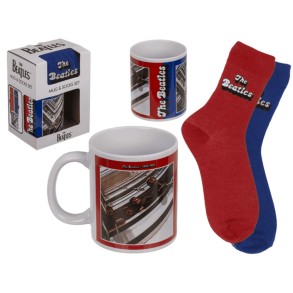 Set de Regalo Taza y Calcetines The Beatles