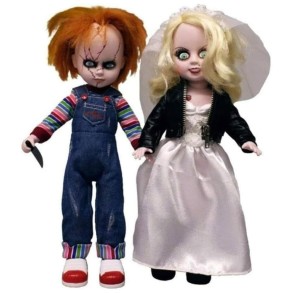 Conjunto Figuras Chucky  & Tiffany  de 25 cm - Living Dead Dolls
