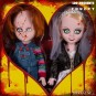Conjunto Figuras Chucky  & Tiffany  de 25 cm - Living Dead Dolls