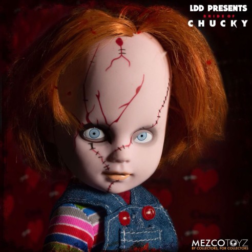 Conjunto Figuras Chucky  & Tiffany  de 25 cm - Living Dead Dolls