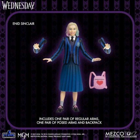 Conjunto Figuras Wednesday  & Enid 10 cm