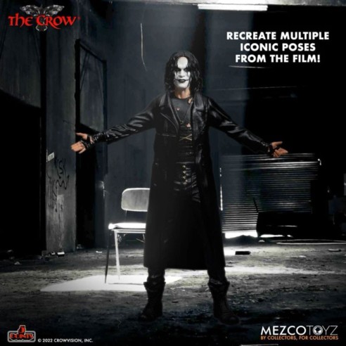 Set de 2 Figuras El Cuervo (The Crow) 10 cm - 5 Puntos Articulación