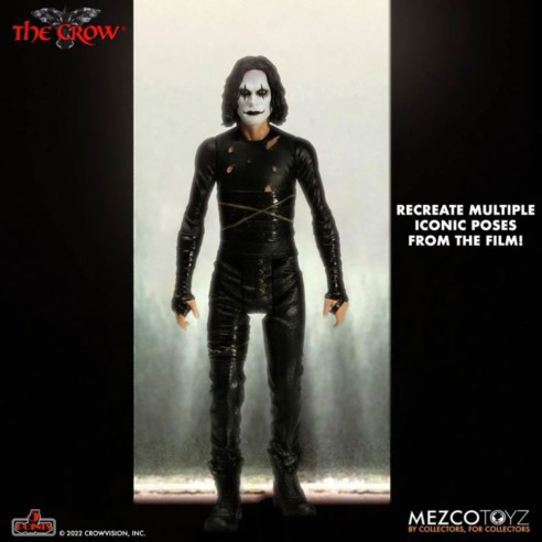 Set de 2 Figuras El Cuervo (The Crow) 10 cm - 5 Puntos Articulación