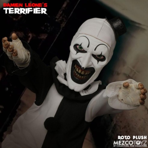 Muñeco Art El Payaso Terrifier 45 cm - MDS Roto Plush
