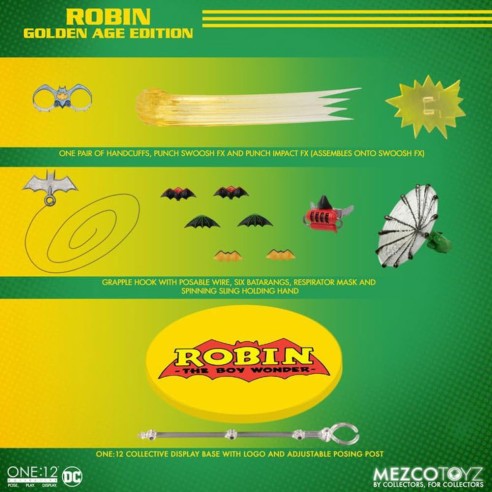 Figura Robin Golden Age Edition 28 cm - DC Universe One