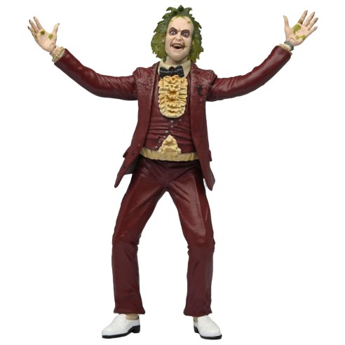 Figura Beetlejuice Esmoquin Rojo 18 cm